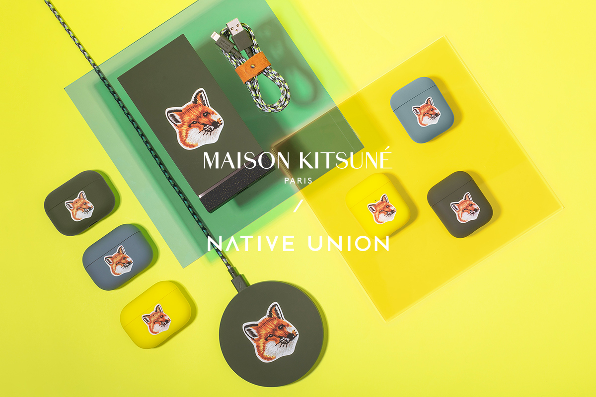 MAISON KITSUNE x NATIVE UNION メゾンキツネ×ネイティブユニオン