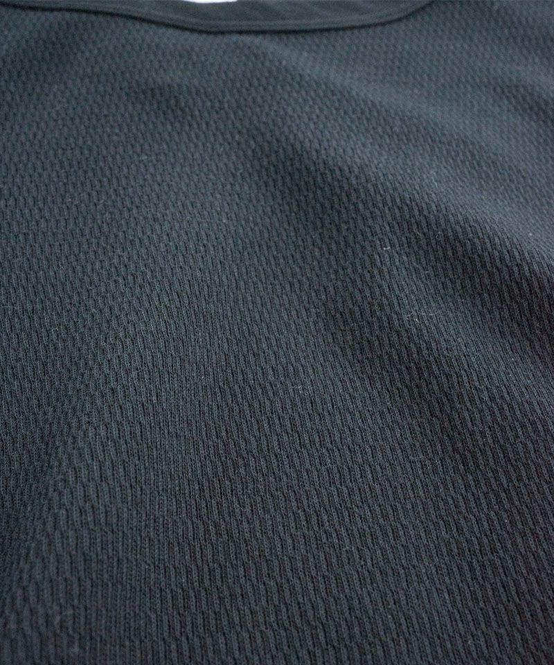 Varde77 バルデ77 スリットオーバー サーマルカットソー 長袖Ｔシャツ