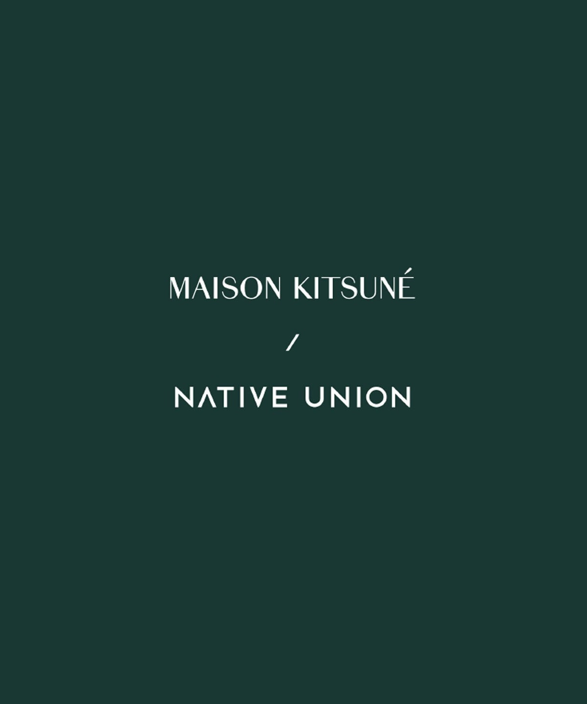 MAISON KITSUNE NATIVE UNION メゾンキツネ ネイティブユニオン iPhoneケース アイフォンケース 12 pro プロ