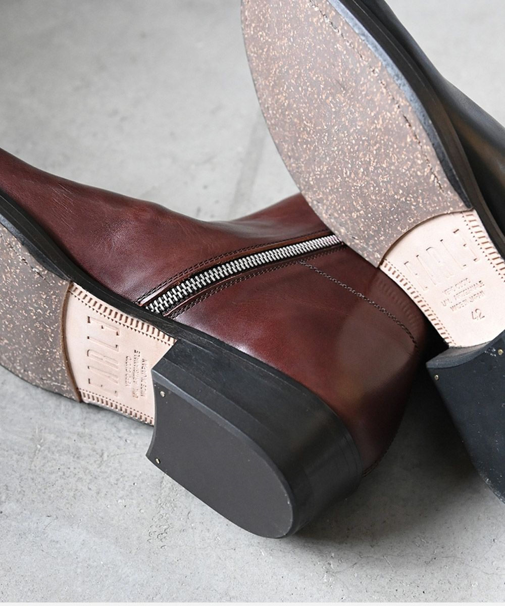 EARLE アール 靴 ブーツ 黒 ブラック