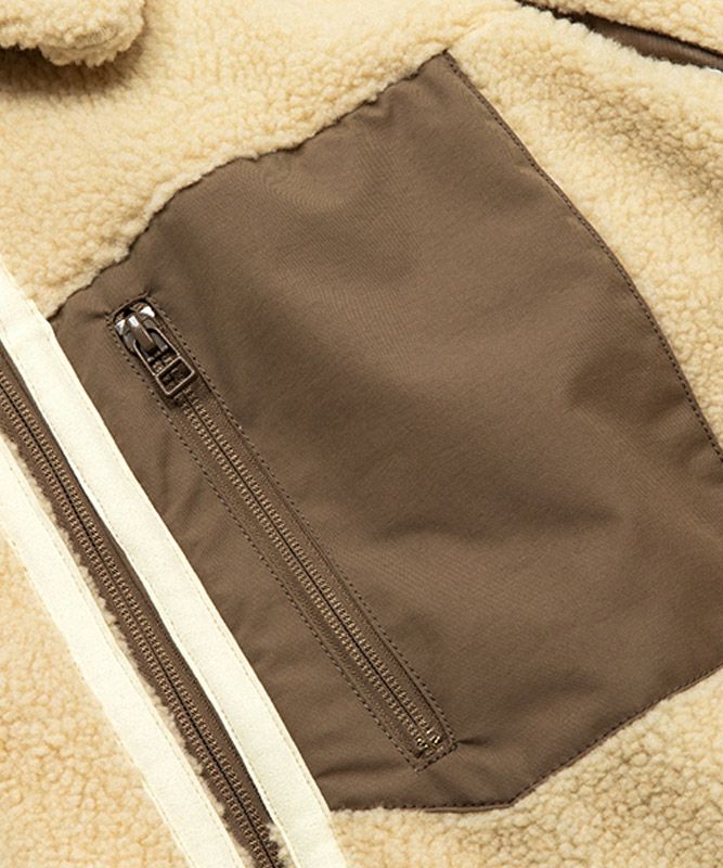 meanswhile ミーンズワイル ボアジャケット フリース パタゴニア