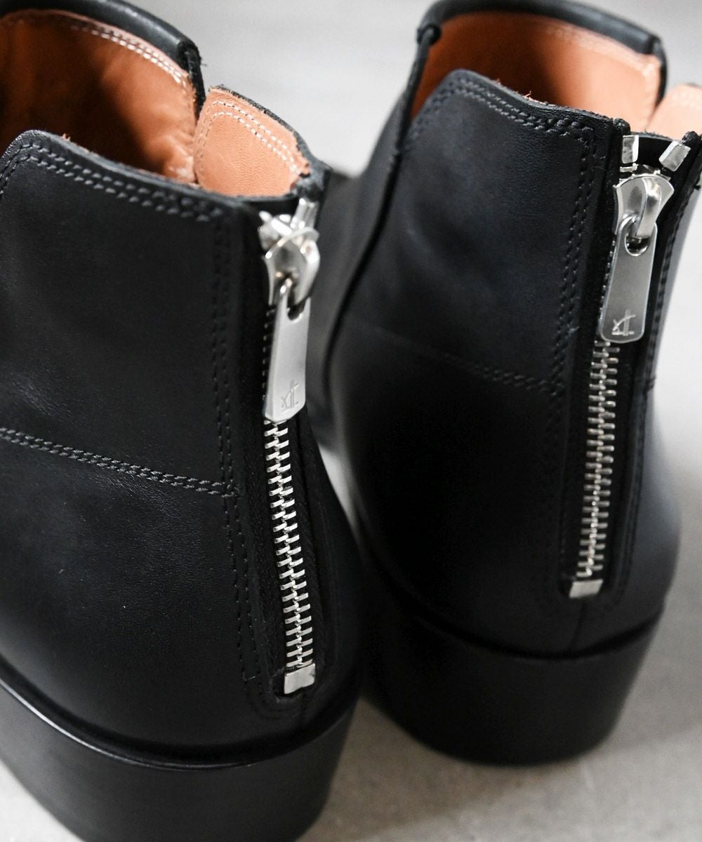 EARLE アール 靴 バックジップブーツ メンズ 男性 ブランド