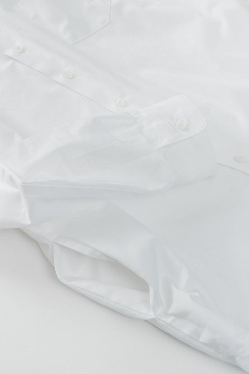 ファッションブロガー MB ロングシャツ
