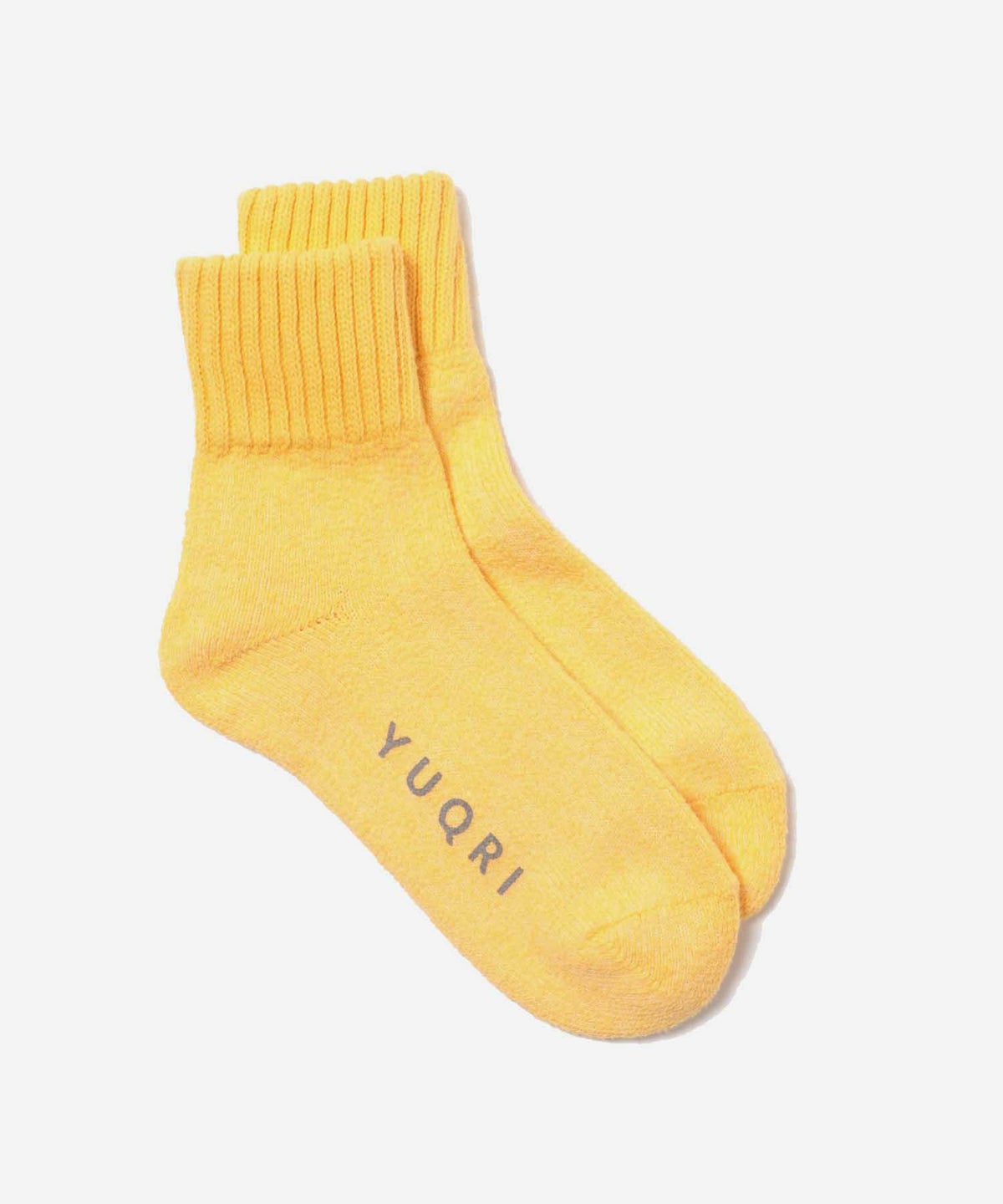 YUQRI ユクリ 靴下 ソックス メンズ レディース  comfy pile double rib