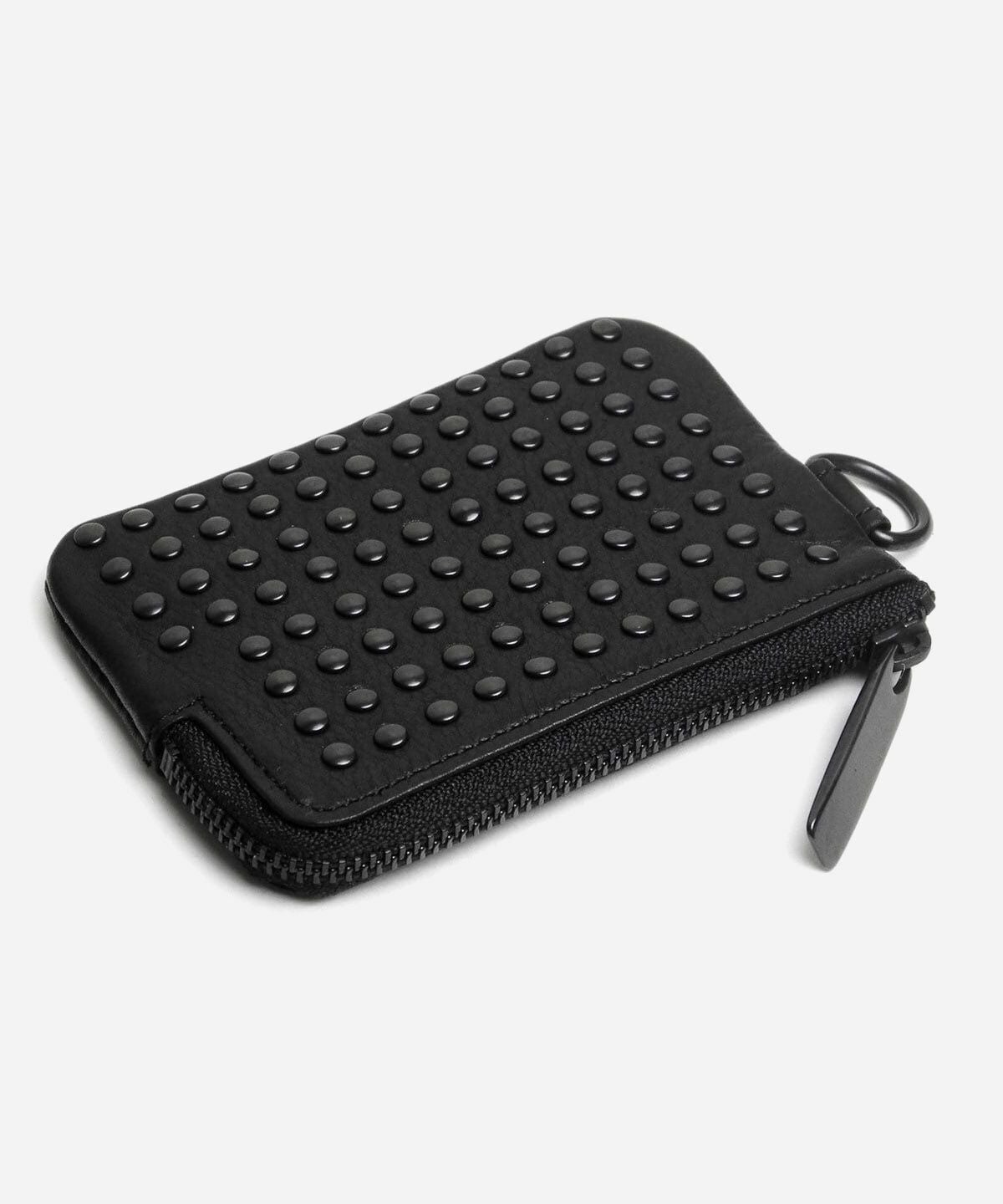 PATRICK STEPHAN コインケース Leather coin case 'all-studs