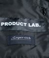 PRODUCT LAB プロダクトラボ ダブルフェイスノースリーブコート ウール素材