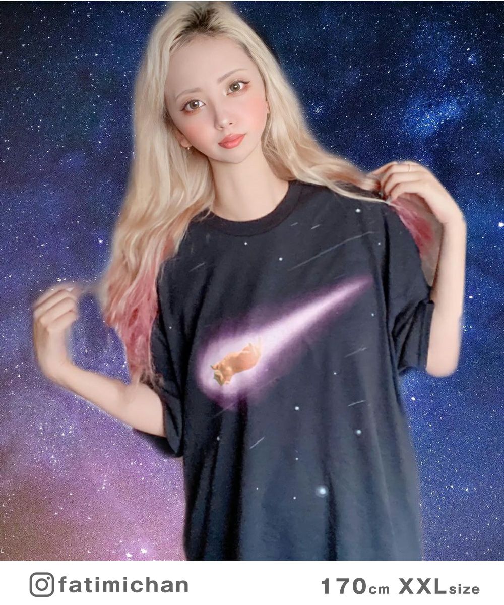 GYPSY CAT ジプシーキャット 流星猫 久方広之 Tシャツ 猫写真家 宇宙猫