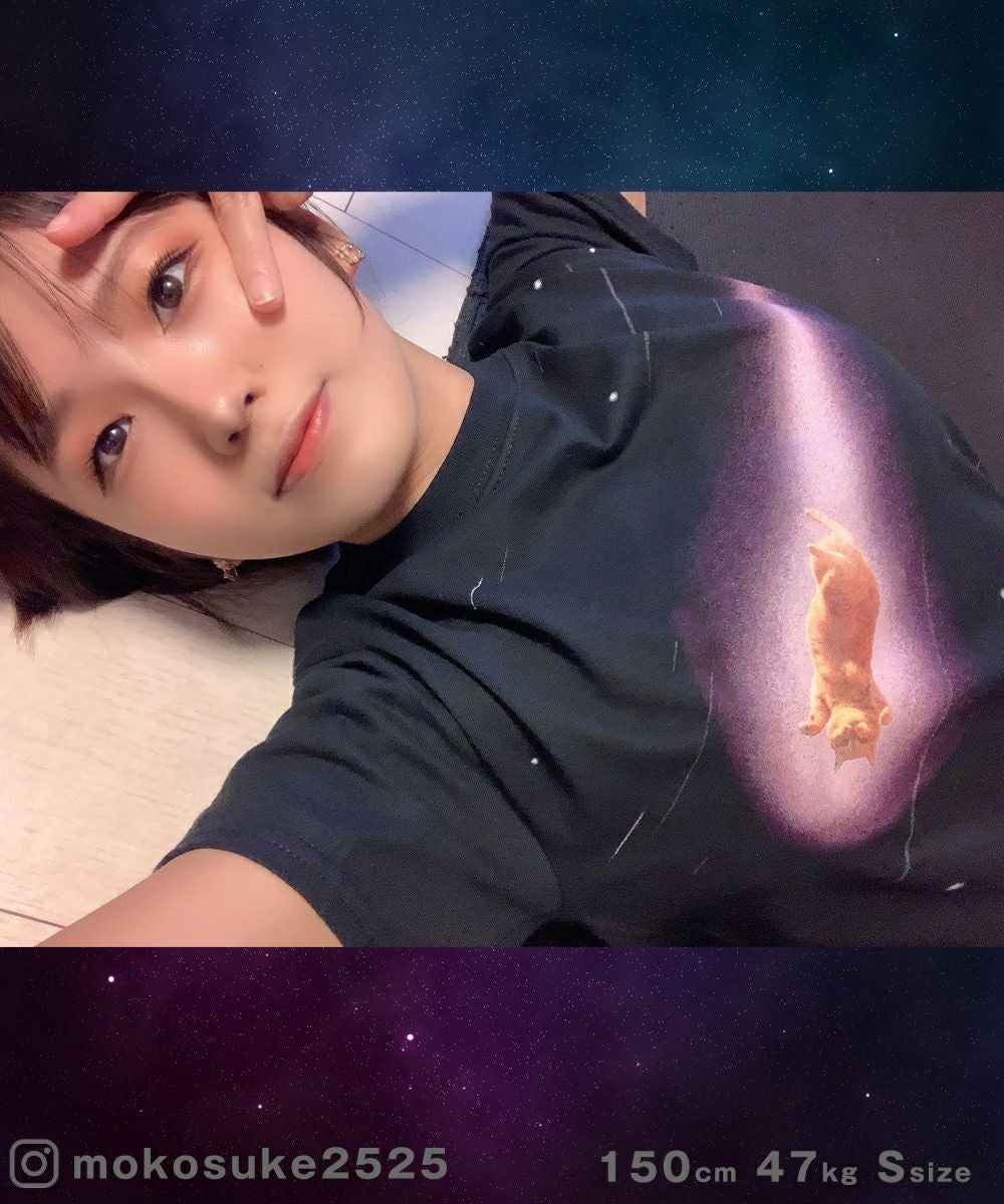 GYPSY CAT ジプシーキャット 流星猫 久方広之 Tシャツ 猫写真家 宇宙猫