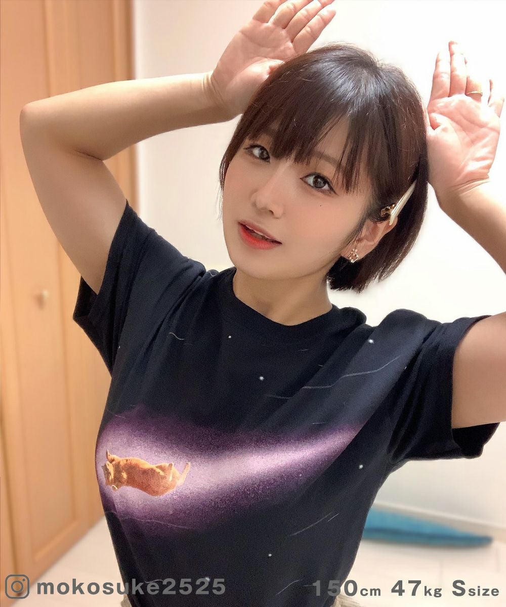 GYPSY CAT ジプシーキャット 流星猫 久方広之 Tシャツ 猫写真家 宇宙猫
