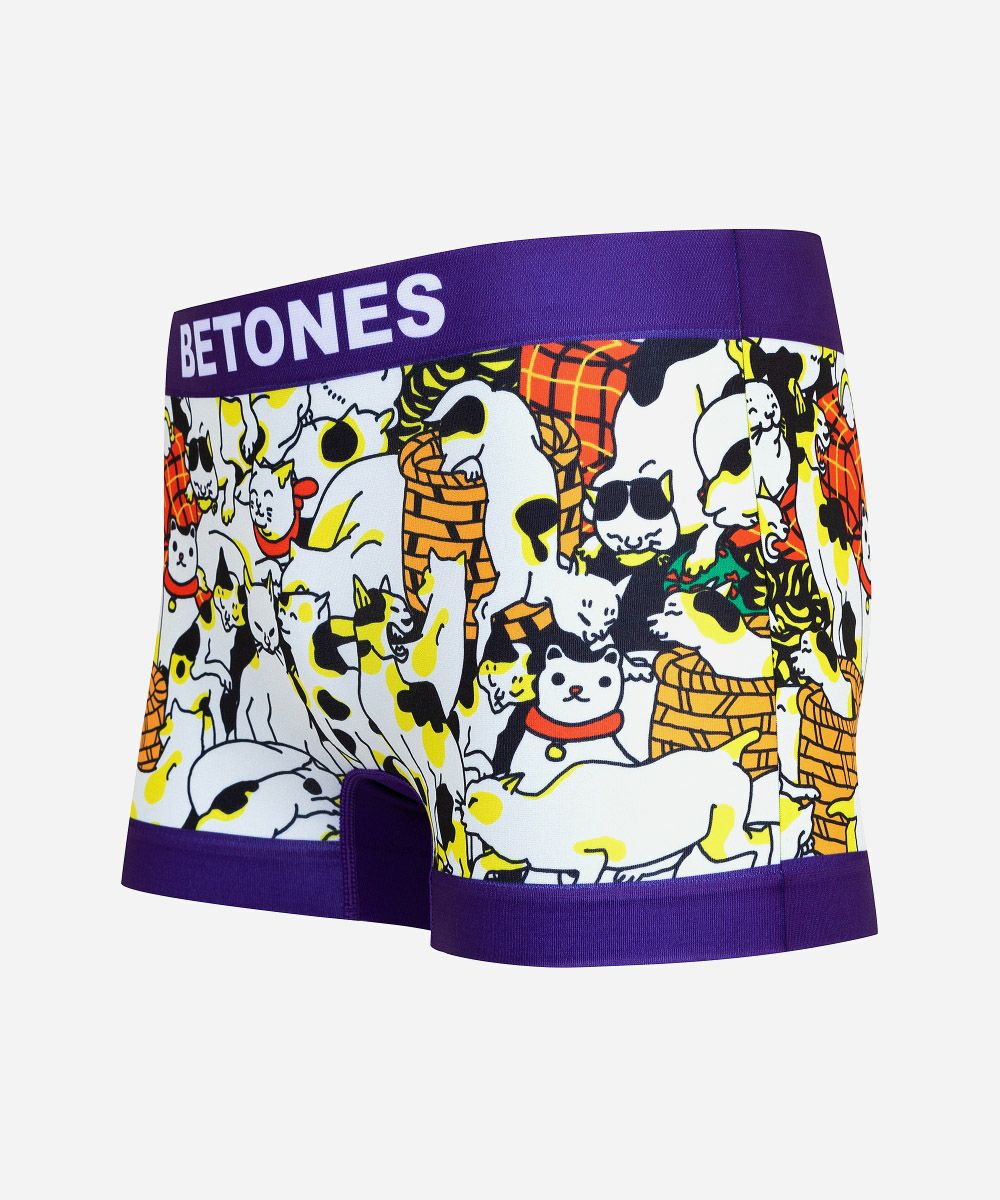 MANY CAT3 猫 ねこ BETONES ビトーンズ アンダーウェア ボクサーパンツ メンズ 男性用