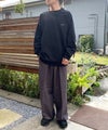 VDS ワイドバルーンパンツ バーズアイ パープル