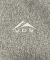 VDS ジップアップパーカー ブランド 杢グレー バーズアイ