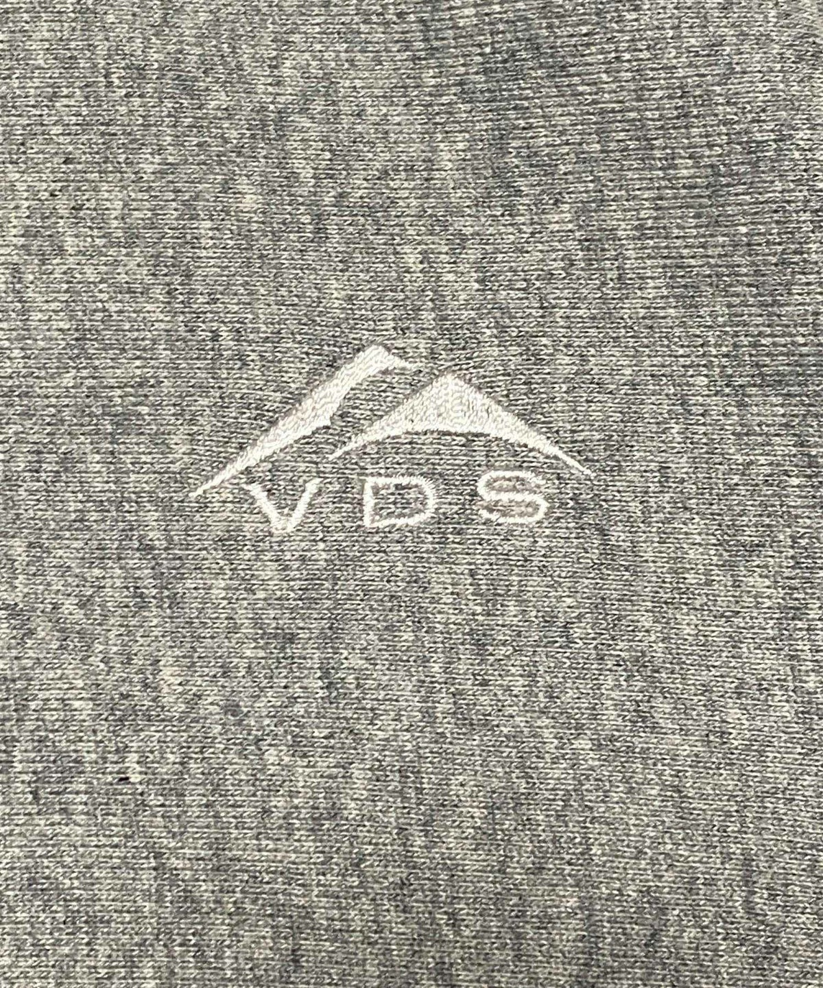 VDS ジップアップパーカー ブランド 杢グレー バーズアイ