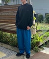 VDS ビッグシルエット カットソー ブラック 黒 バーズアイ