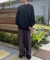 VDS ビッグシルエット カットソー ブラック 黒 バーズアイ