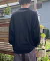 VDS ビッグシルエット カットソー ブラック 黒 バーズアイ