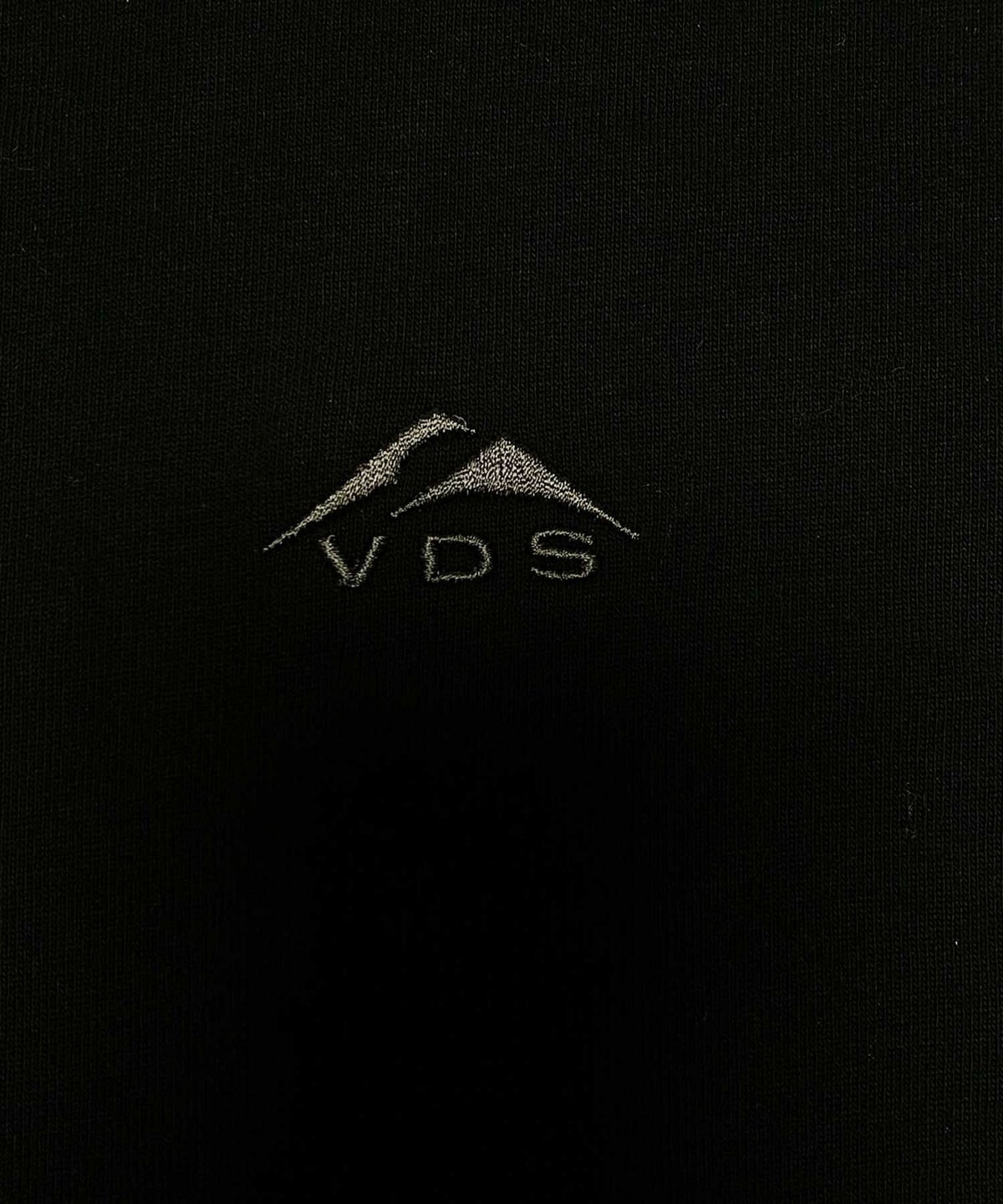 VDS ビッグシルエット カットソー ブラック 黒 バーズアイ