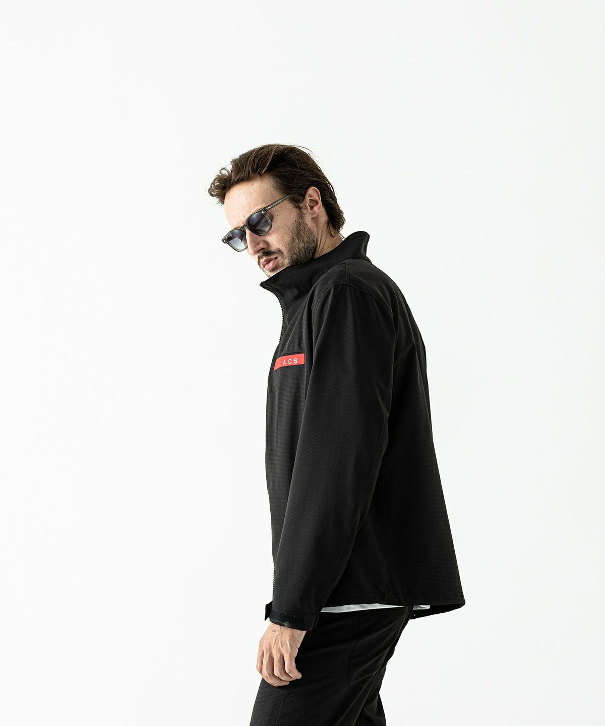 ACANTHUS アカンサス ストレッチスタンドカラージャケット