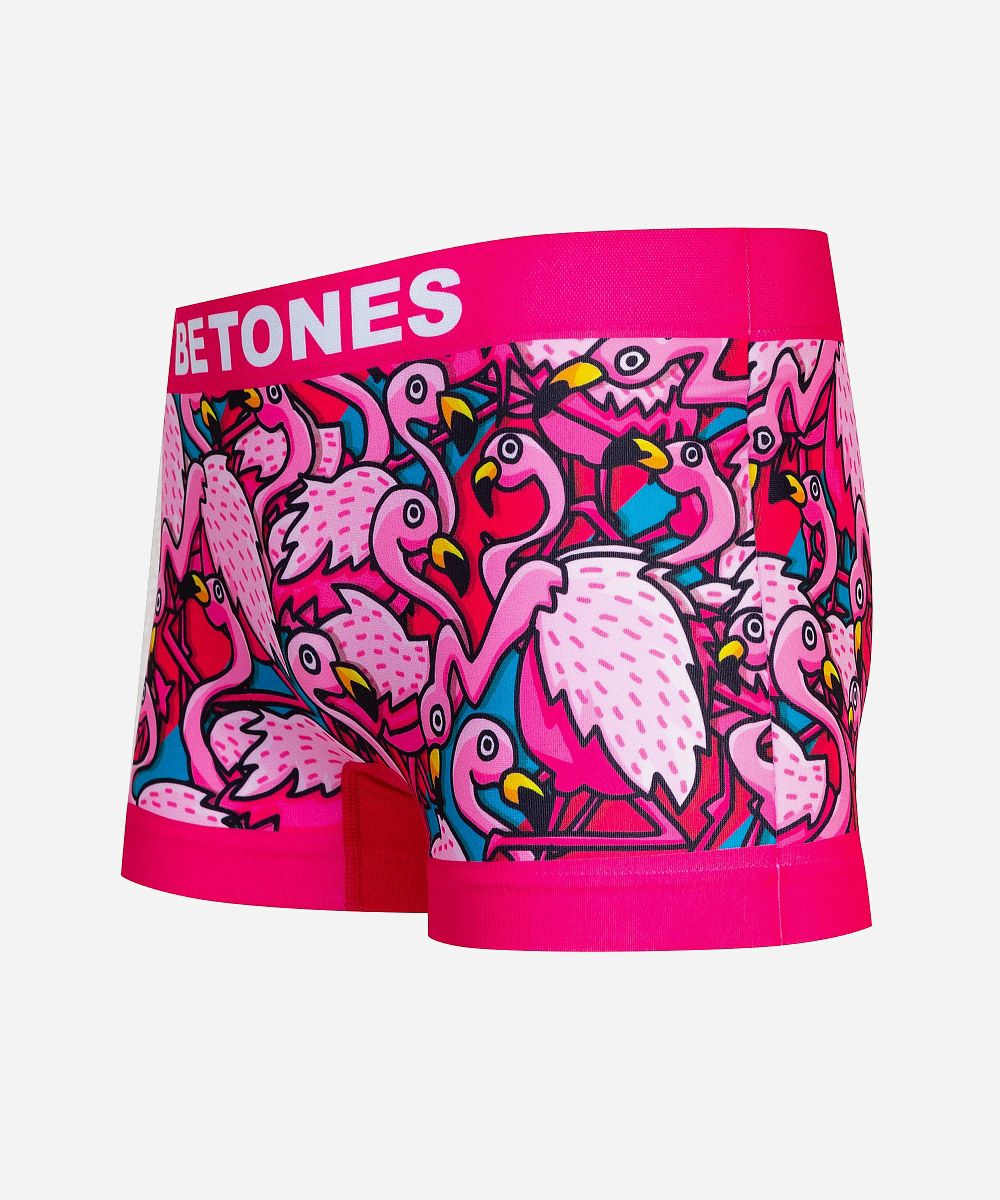 BETONES ビトーンズ アンダーウェア ボクサーパンツ メンズ 男性用 フラミンゴ