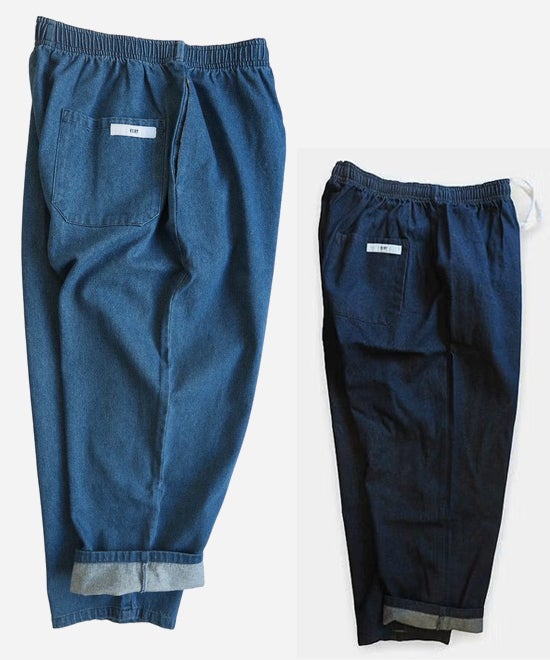 voiry 10周年限定サンデーパンツデニム VOIRY ヴォイリー | SUNDAY PANTS DENIM [WHITE] サンデーパンツ