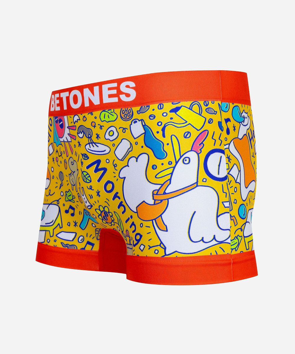 BETONES ビトーンズ アンダーウェア ボクサーパンツ メンズ 男性用 SOMEHOW HAPPY
