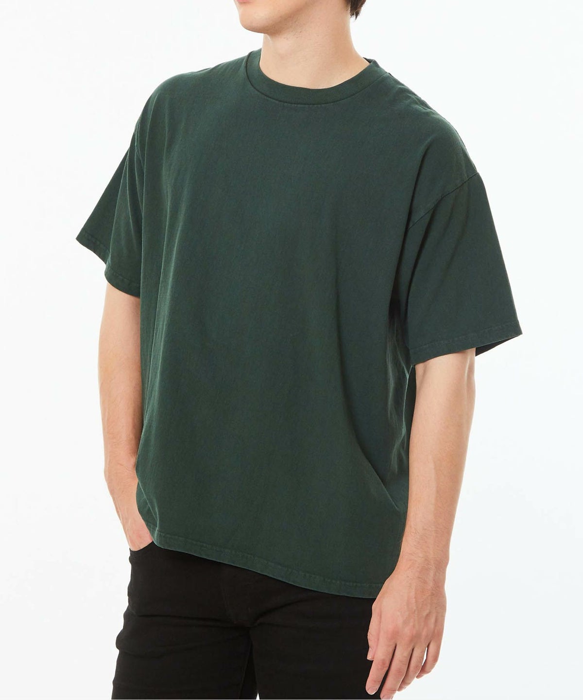 GOAT ゴート ピグメントダイ半袖Tシャツ 製品染め