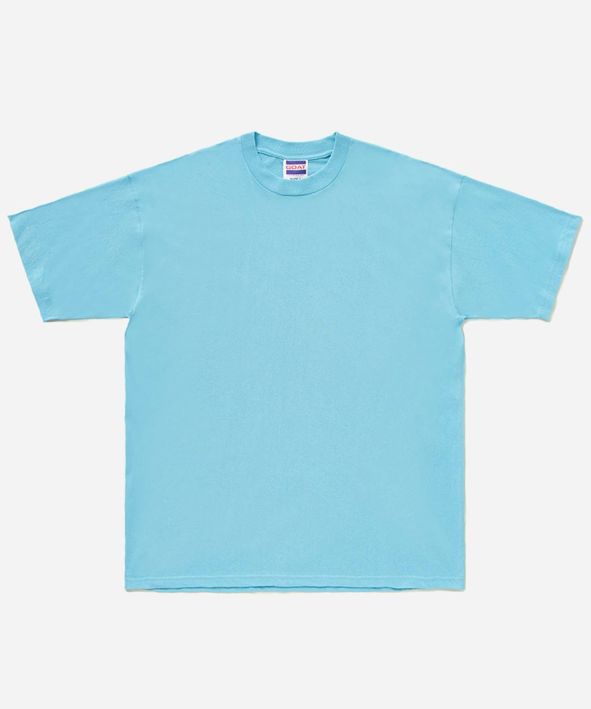 GOAT ゴート 半袖Tシャツ 9010 ライトブルー 水色 ストーン