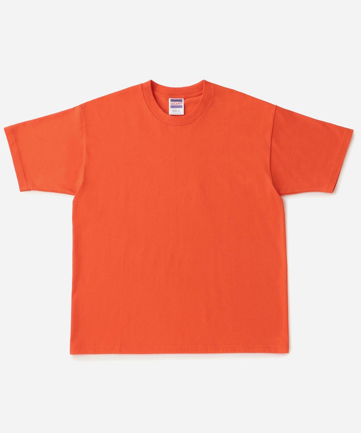 GOAT ゴート 半袖Tシャツ 9010 オレンジ