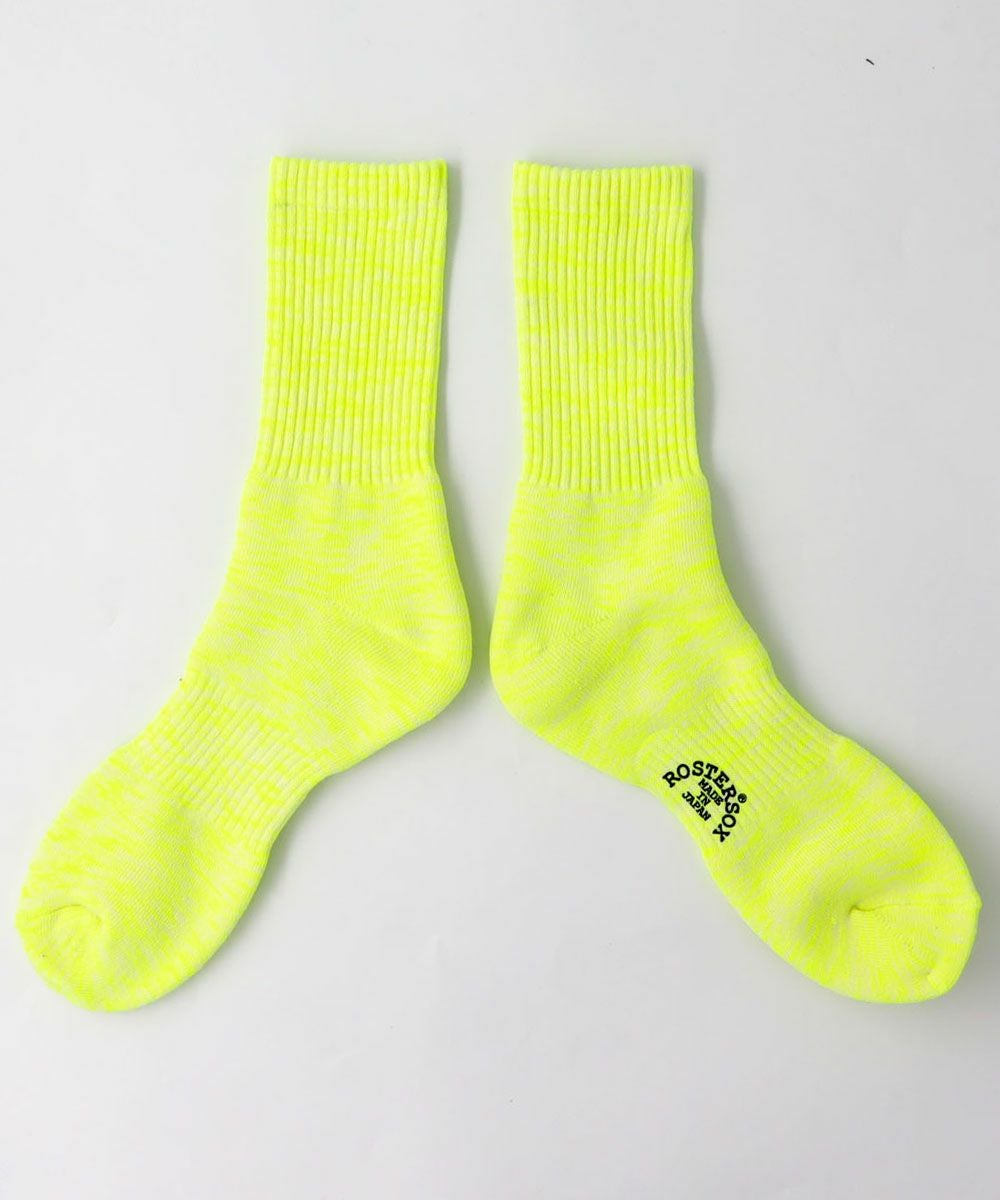 ROSTER SOX ロスターソックス 靴下 男性用 女性用 メンズ レディース ペアソックス NEO ネオンカラー