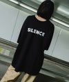 NOPE ノープ SILENCE NOISE サイレンス ノイズ 前後・表裏両方着られる リバーシブル 2way Tシャツブランド