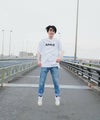 NOPE ノープ APPLE LEMON アップル レモン 前後・表裏両方着られる リバーシブル 2way Tシャツブランド