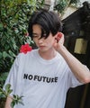 NOPE ノープ FUTURE NO FUTURE フューチャー ノーフューチャー 前後・表裏両方着られる リバーシブル 2way Tシャツブランド
