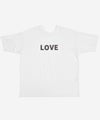 NOPE ノープ LOVE HATE ラブ ヘイト 前後・表裏両方着られる リバーシブル 2way Tシャツブランド