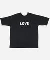 NOPE ノープ LOVE HATE ラブ ヘイト 前後・表裏両方着られる リバーシブル 2way Tシャツブランド