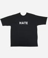 NOPE ノープ LOVE HATE ラブ ヘイト 前後・表裏両方着られる リバーシブル 2way Tシャツブランド