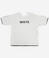 NOPE ノープ WHITE BLACK ホワイト ブラック 前後・表裏両方着られる リバーシブル 2way Tシャツブランド