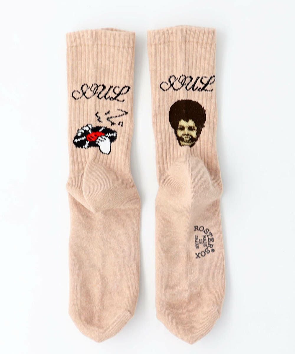 ROSTER SOX ロスターソックス 靴下 男性用 女性用 メンズ レディース ペアソックス レコード ソウルレディ