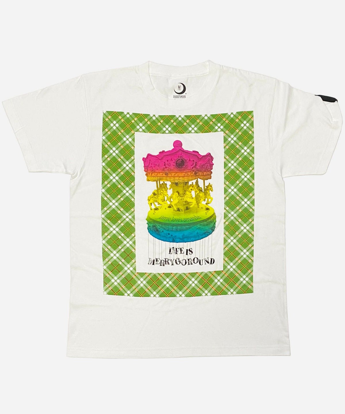 jamie loves amanda ジェイミーラブズアマンダ メリーゴーランド LIFE IS MERRY GOROUND Tシャツ