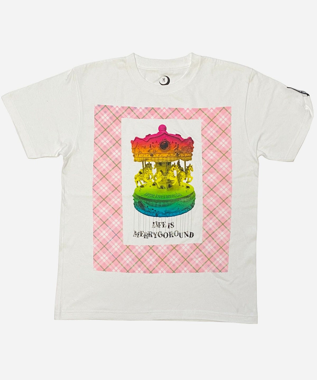 jamie loves amanda ジェイミーラブズアマンダ メリーゴーランド LIFE IS MERRY GOROUND Tシャツ