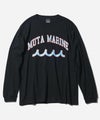 ACANTHUS アカンサス muta カレッジロゴ 長袖Tシャツ MA2337