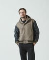 ACANTHUS アカンサス ダブルニットフーデッド スタジャン