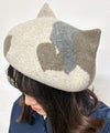 Dodge 三毛猫ベレー帽 DD-386 ねこ キャット CAT 帽子 HAT キャスケット