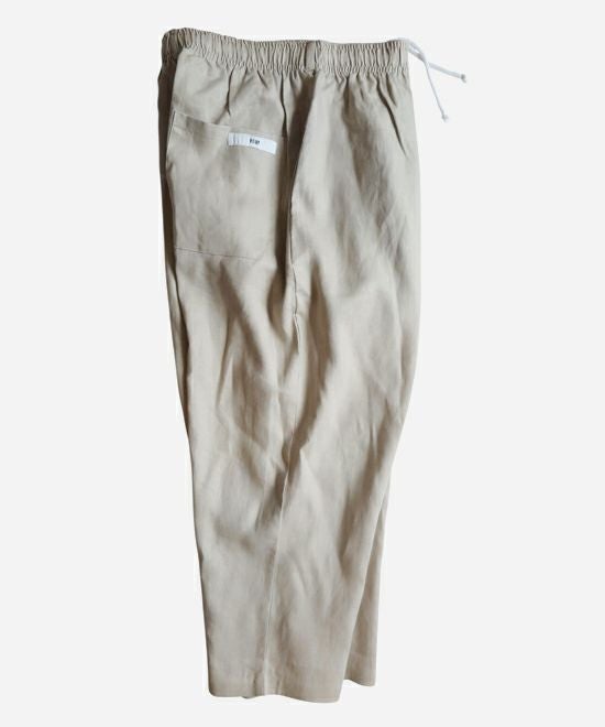 VOIRY ヴォイリー サンデーパンツ リネン 麻素材 ネイビー