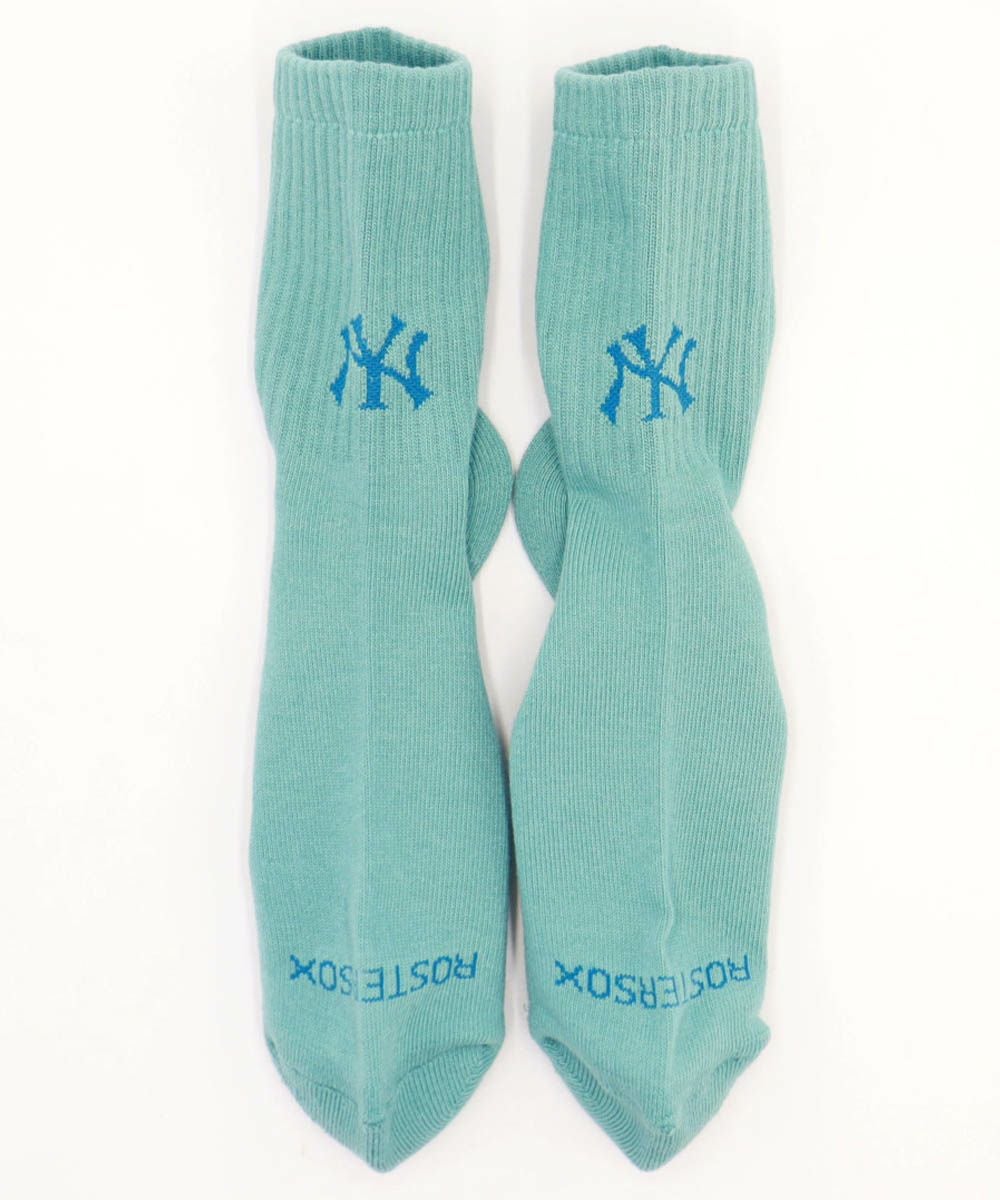 ROSTER SOX ロスターソックス 靴下 男性用 女性用 メンズ レディース ペアソックス ニューヨークヤンキース メジャーリーグ公認 MLB
