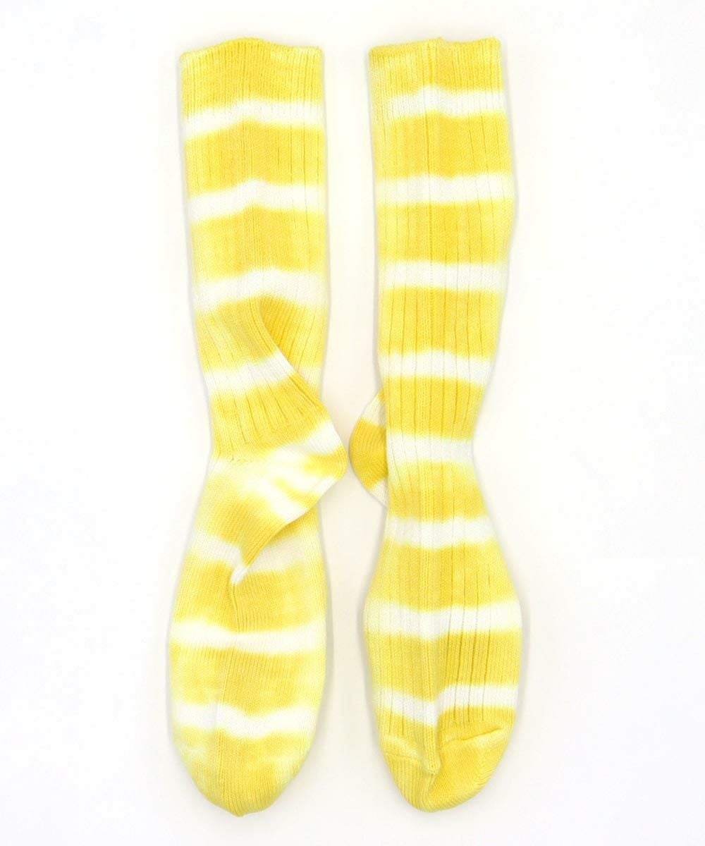 ROSTER SOX ロスターソックス 靴下 男性用 女性用 メンズ レディース ペアソックス タイダイ染め ボーダー