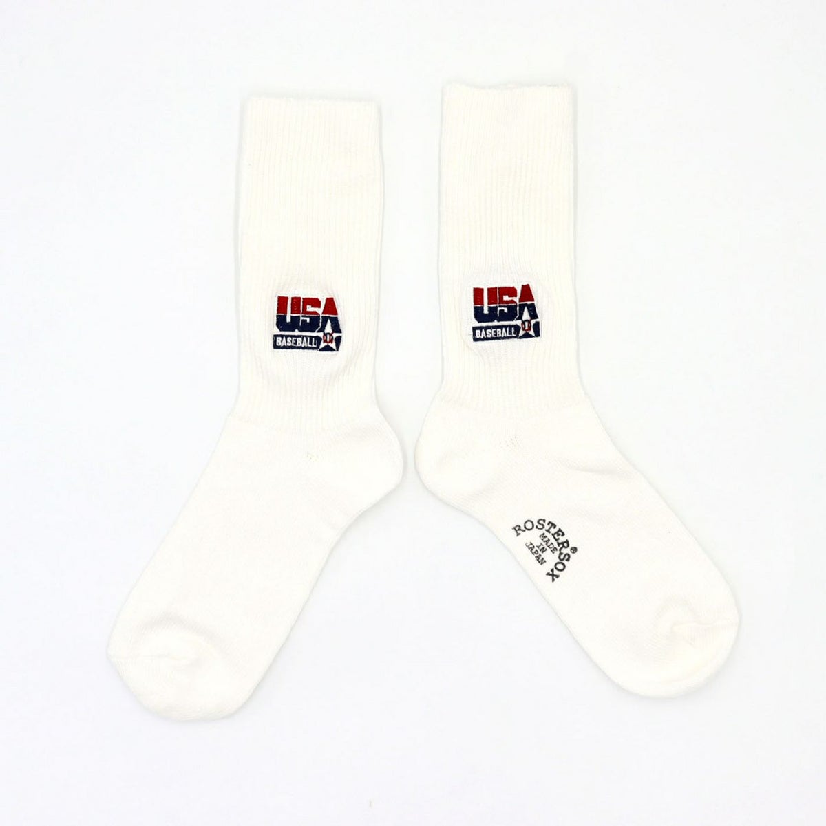 ROSTER SOX ロスターソックス 靴下 男性用 女性用 メンズ レディース ペアソックス USA アメリカ ベースボール 野球