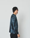ACANTHUS アカンサス ハンドスプレーペイント 長袖Tシャツ