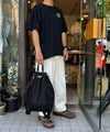 VOIRY ヴォイリー ナップサックトートバッグ KNAP TOTE ブラック 黒