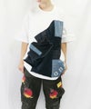 LOWRUNDER ローランダー デニムリメイクTシャツ