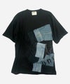 LOWRUNDER ローランダー デニムリメイクTシャツ